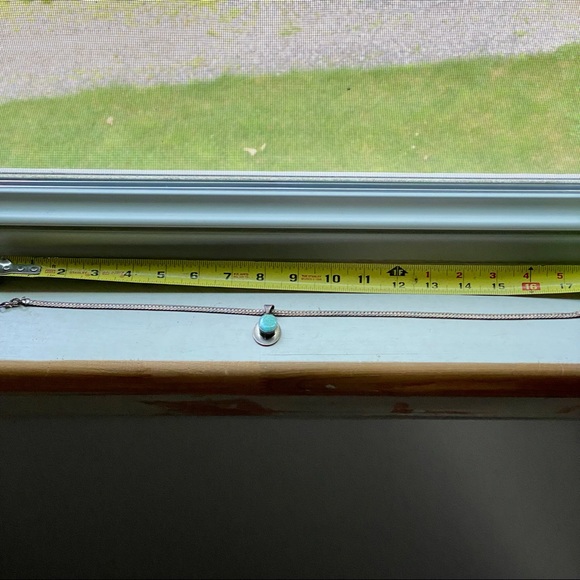 Sterling turquoise necklace - Picture 12 of 12